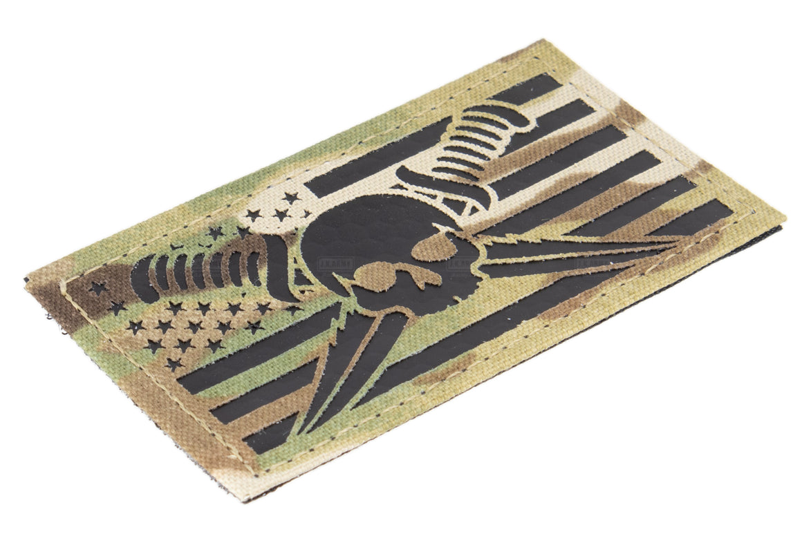 Infrared Reflective Patch - CAG Tactical Flag 3.5" x 2" ( Multicam )