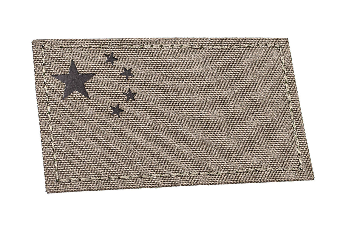 Infrared Reflective Patch - China Flag ( Ranger Green ) ( Free Shipping )