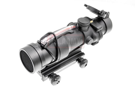 MF TA31 4x Style Airsoft Optic Fiber Scope w/ Killflash ( BK )
