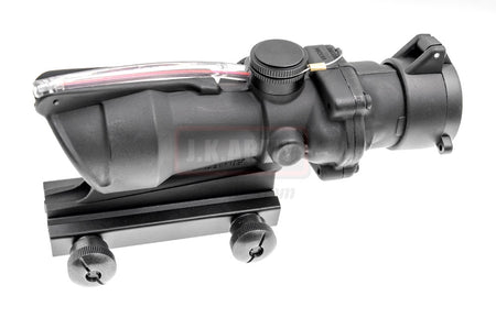 MF TA31 4x Style Airsoft Optic Fiber Scope w/ Killflash ( BK )