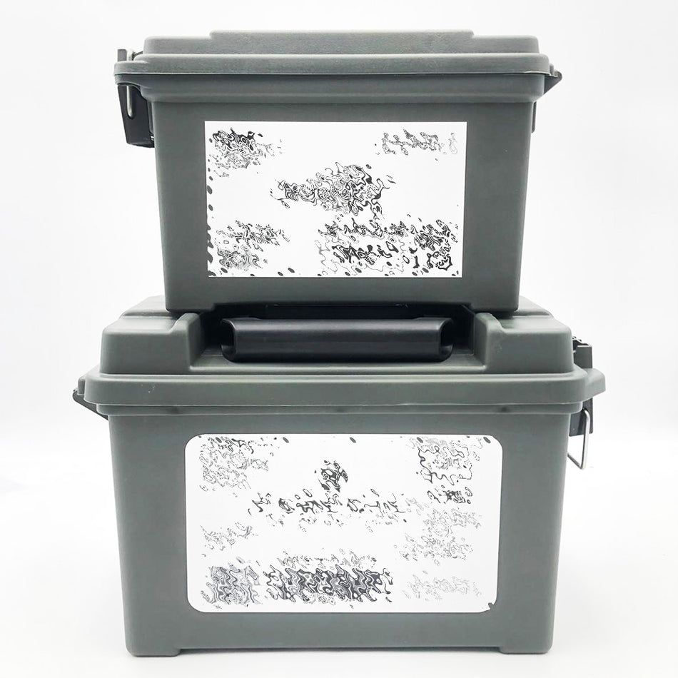 MF Nylon 5.56 x 45mm Ammo Style Plastic Box Set ( S & L Size x 1each )