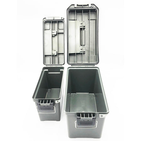 MF Nylon 5.56 x 45mm Ammo Style Plastic Box Set ( S & L Size x 1each )