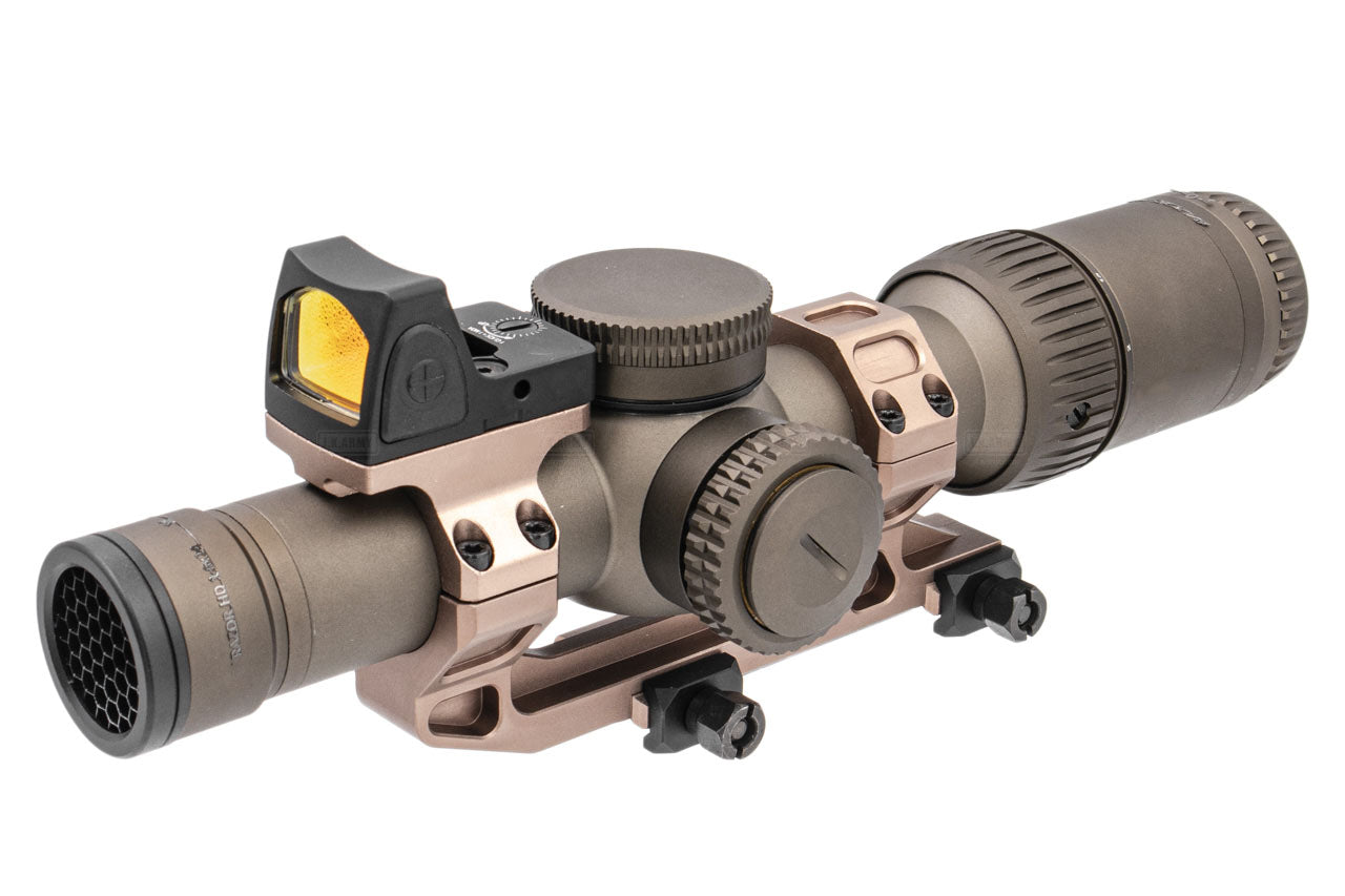 Holy Warrior HWOCAG HD 1-6x 24 Airsoft Scope Deluxe Set Type A ( RMR + Plate + Mount )