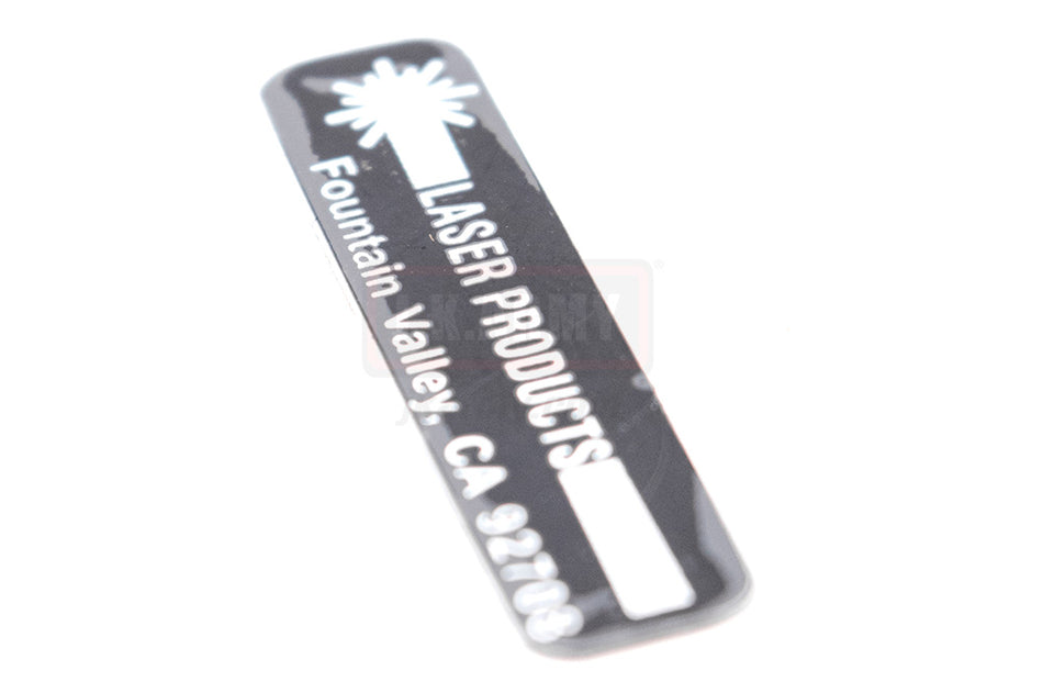 MF Laser Product Sticker for VLight V1911 Flashlight