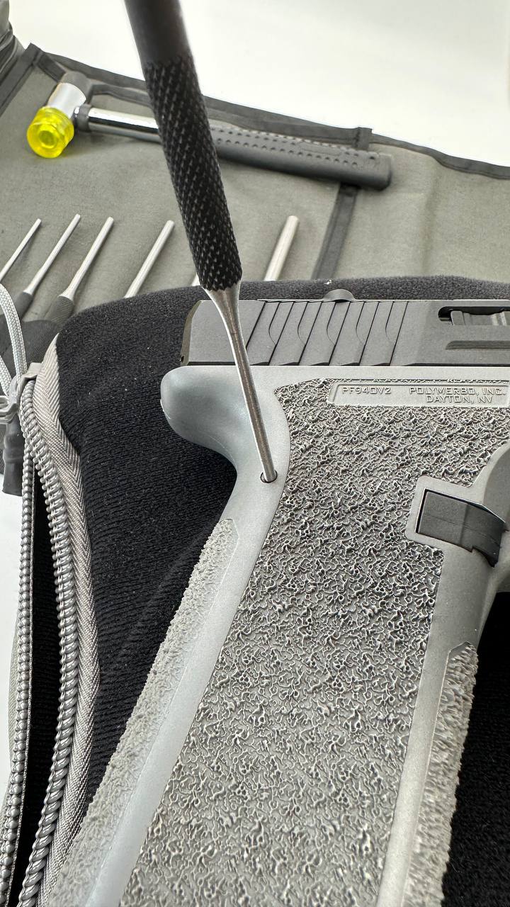 MF Tool Kit Hammer and Punches Set Type B ( Grey Pouch ) ( AR-15 M4 M16 Glock etc. Pin Punch Tool )