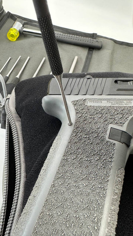 MF Tool Kit Hammer and Punches Set Type B ( Grey Pouch ) ( AR-15 M4 M16 Glock etc. Pin Punch Tool )