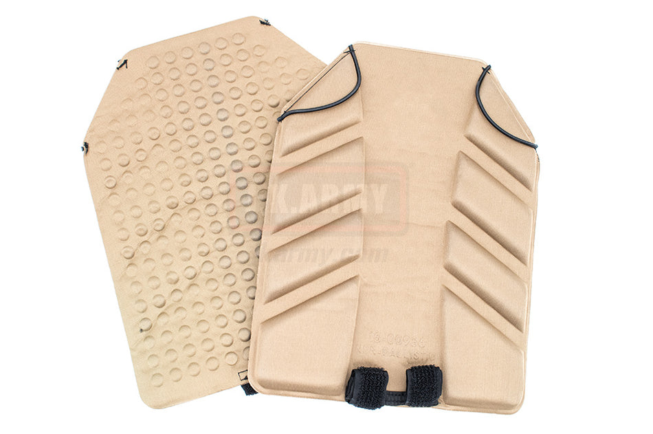 MF Foam Padding Dummy Plate ( Pair ) ( BK / DE )-Dark Earth ( DE )