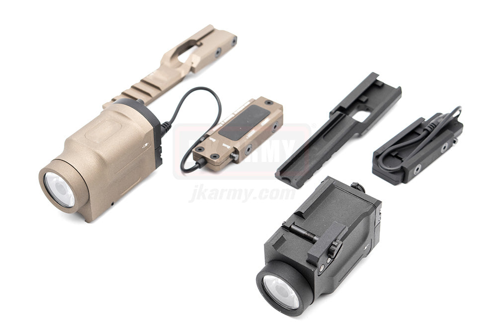 MF AK Zen Style K2 Flashlight with Remote Switch ( BK / DE )-Dark Earth ( DE )