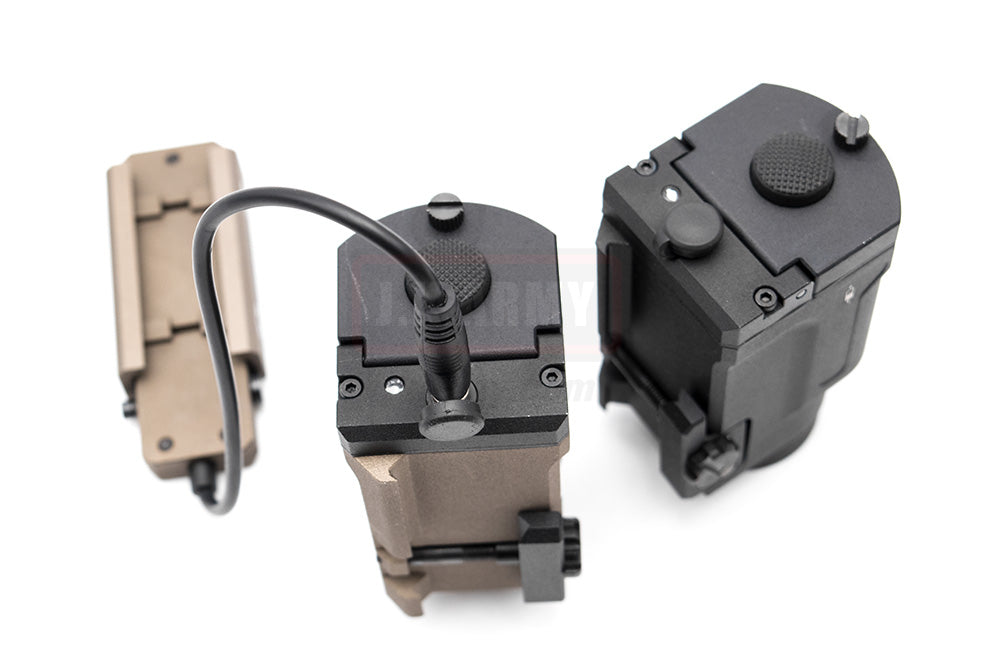 MF AK Zen Style K2 Flashlight with Remote Switch ( BK / DE )-Dark Earth ( DE )