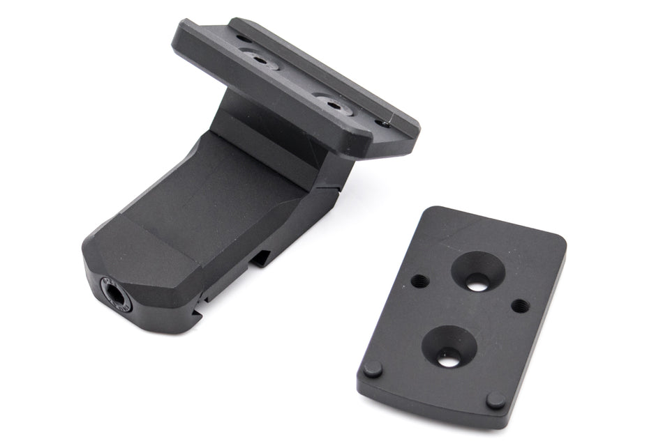 MF EG T2 / RMR Red Dot Sight Oblique Angle Offsets Mount for 1913 20mm