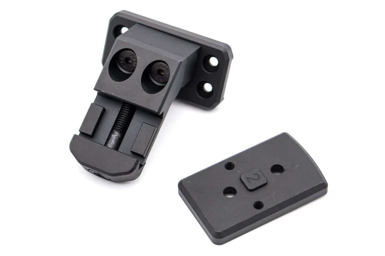 MF EG T2 / RMR Red Dot Sight Oblique Angle Offsets Mount for 1913 20mm