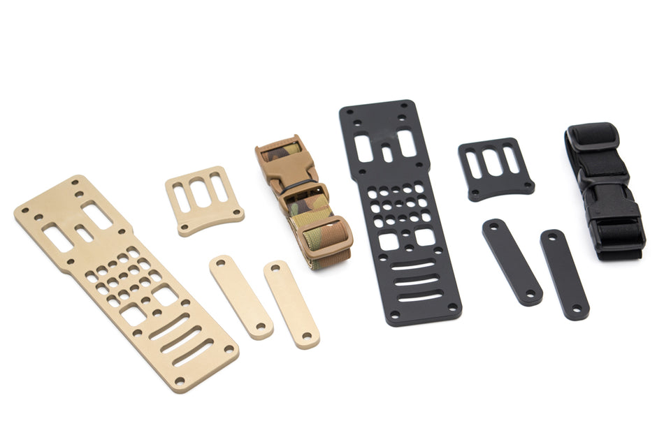 MF TN Style Holster Adapter ( Aluminum ) ( Black / DE )-Dark Earth ( DE )