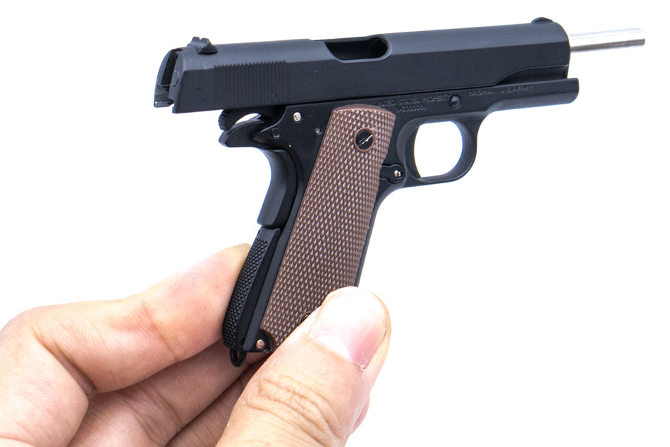 Metal Gear 1/2 Toy Model 1911 A1 ( Black ) ( Dummy ) ( by Alloy Empire ) ( 1:2.05 )