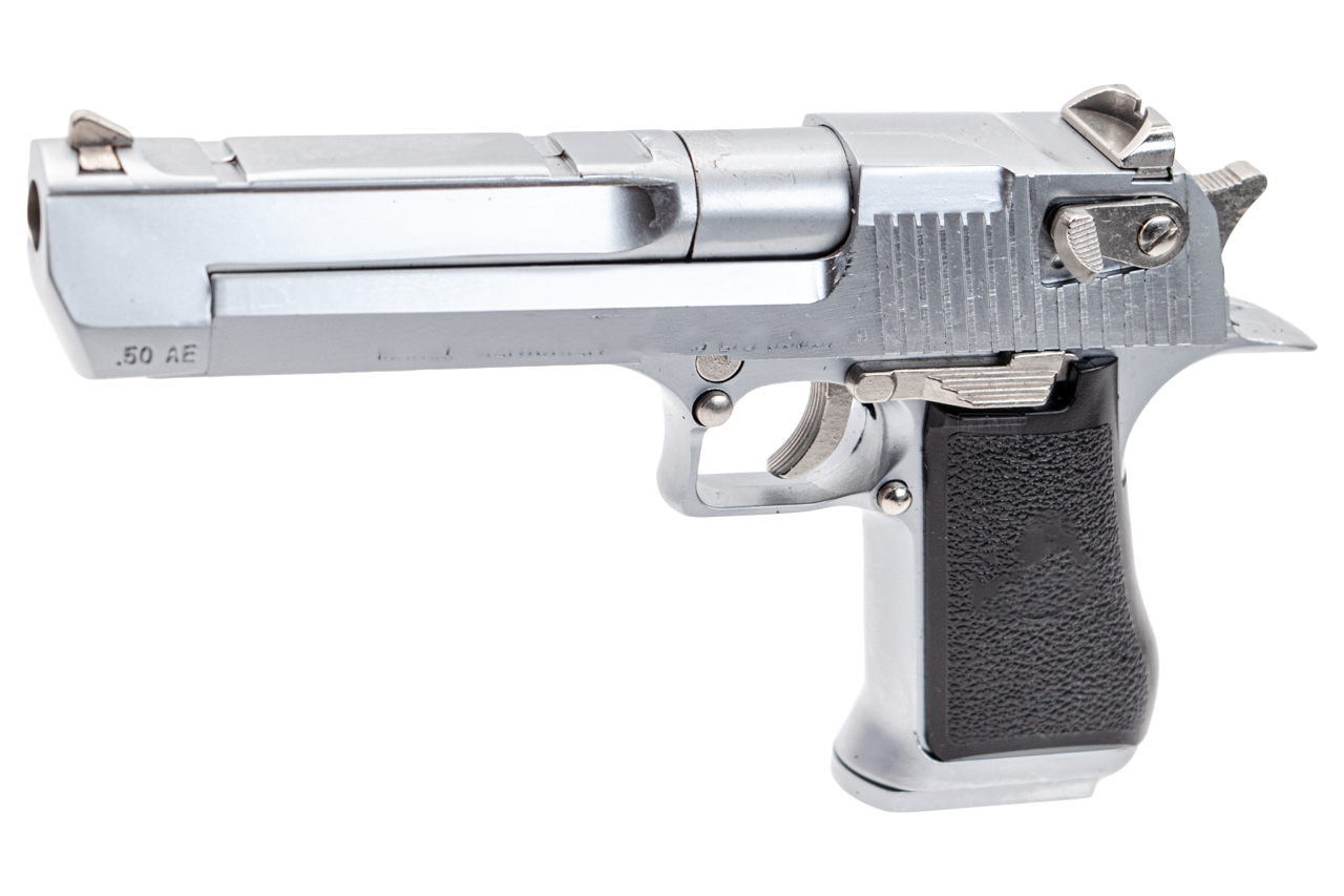 Metal Gear 1/2 Toy Model Desert Eagle Silver ( Dummy ) ( by Alloy Empire ) ( 1:2.05 )