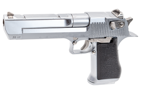 Metal Gear 1/2 Toy Model Desert Eagle Silver ( Dummy ) ( by Alloy Empire ) ( 1:2.05 )