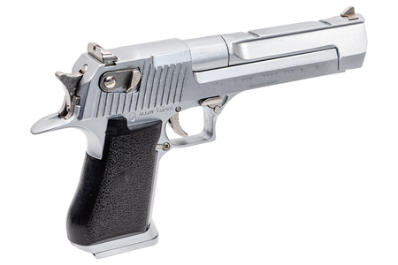 Metal Gear 1/2 Toy Model Desert Eagle Silver ( Dummy ) ( by Alloy Empire ) ( 1:2.05 )