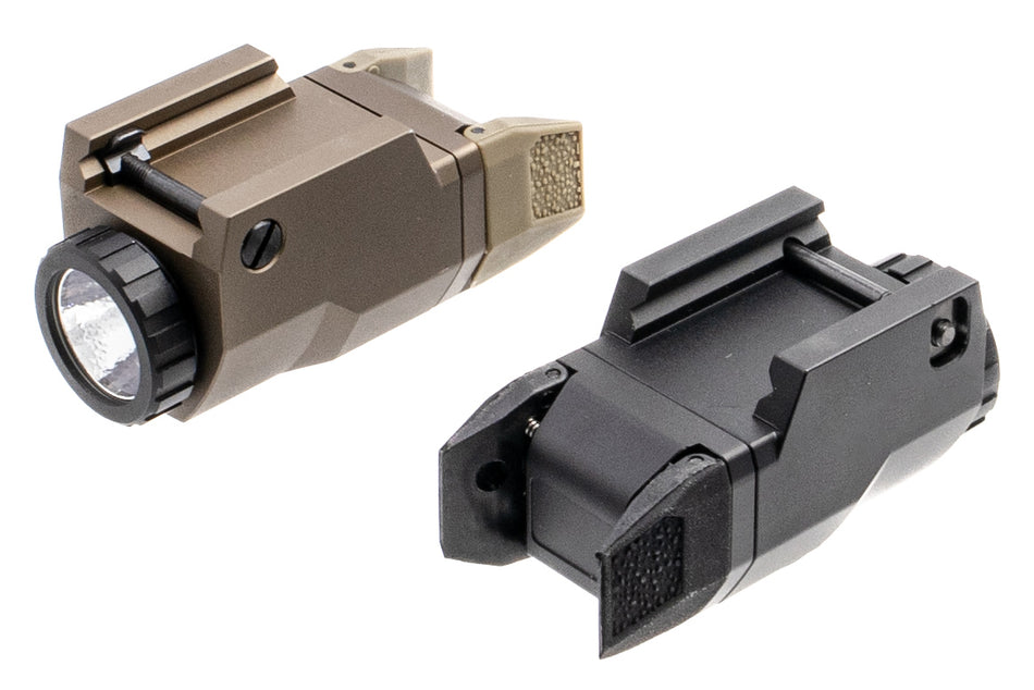 MF APL-C Style Aluminum Ver. Airsoft LED Flashlight ( Black / DE )-Dark Earth ( DE )