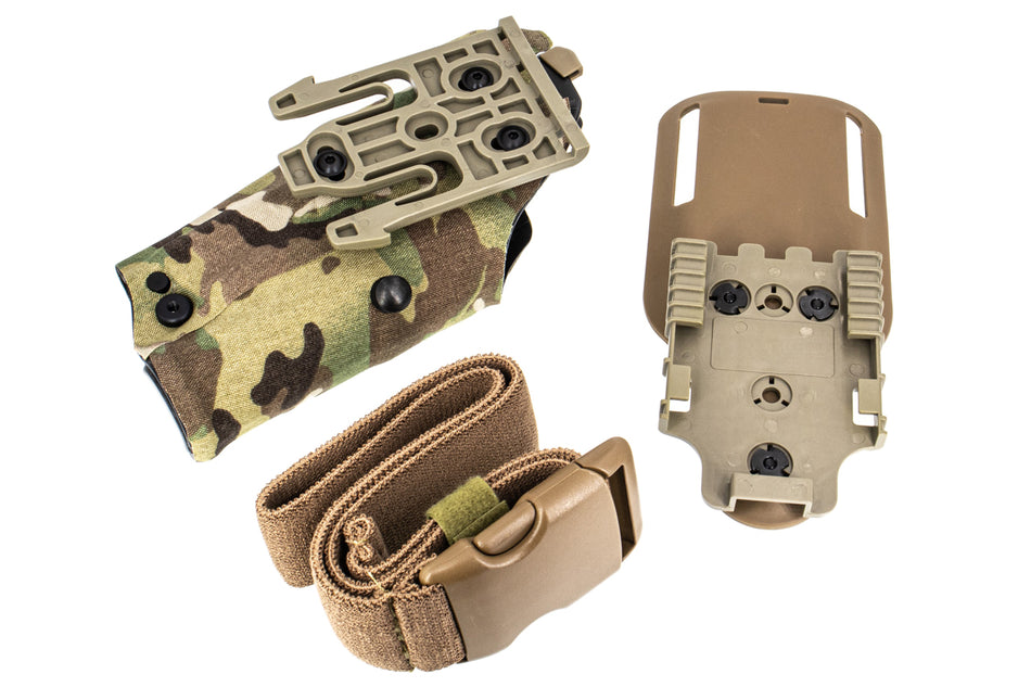 TMC 3029 MC 6354DO Optic Tactical Holster for Red Dot Optic ( Type: Glock 17 w/X300U QLS )