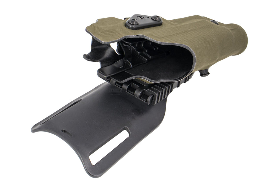 TMC 3029 RG 6354DO Optic Tactical Holster for Red Dot Optic ( Type: Glock 17 w/X300U QLS )