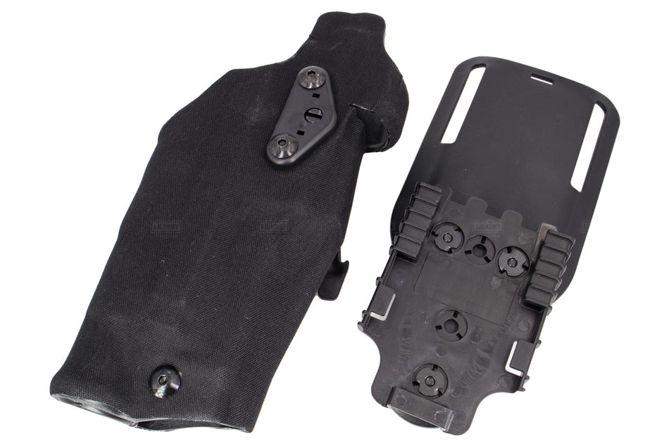 TMC 3029 Black 6354DO Optic Tactical Holster for Red Dot Optic ( Type: Glock 17 w/X300U QLS )