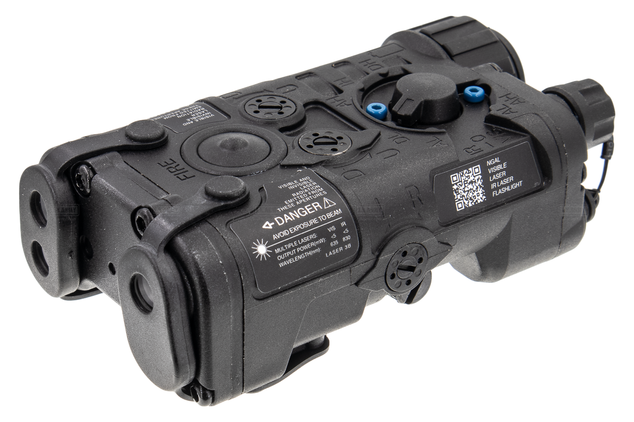 MF LAB PEQ NGAL Drive ( LED / IR / Red or Green Laser ) ( Polymer )-Dark Earth ( DE )-Green Laser