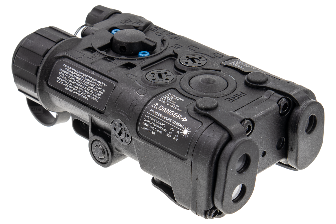 MF LAB PEQ NGAL Drive ( LED / IR / Red or Green Laser ) ( Polymer )-Dark Earth ( DE )-Green Laser