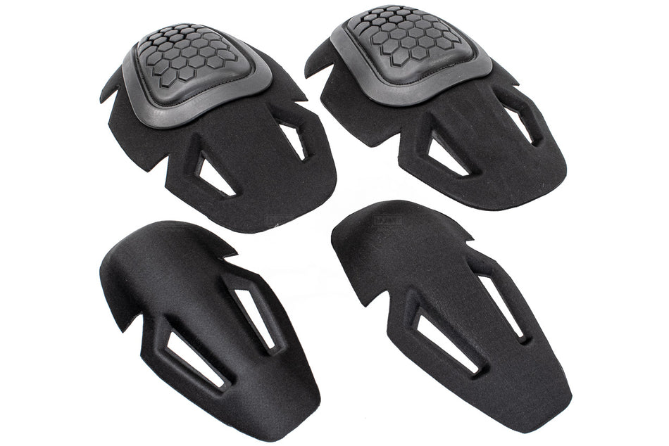 Wosport Elbow & Knee Pad Set for Gen3 / Gen4 Combat Uniform ( Black )