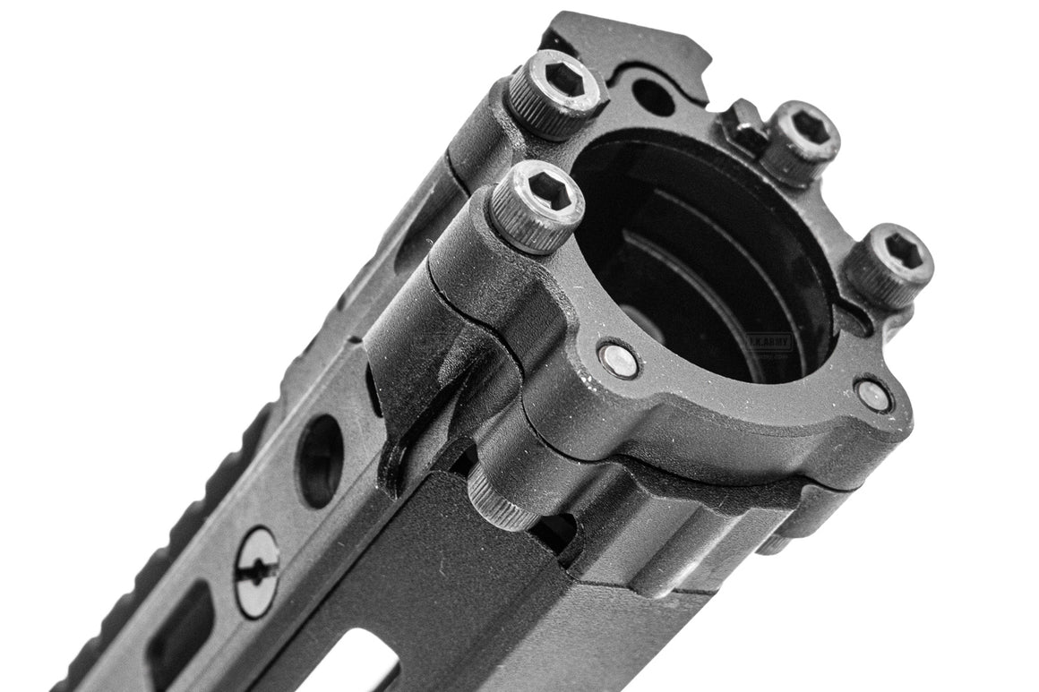 MF DD Style RIS III 12.5" inch M-LOK Handguard Rail for M4 VFC / PTW / WA Airsoft ( Black )