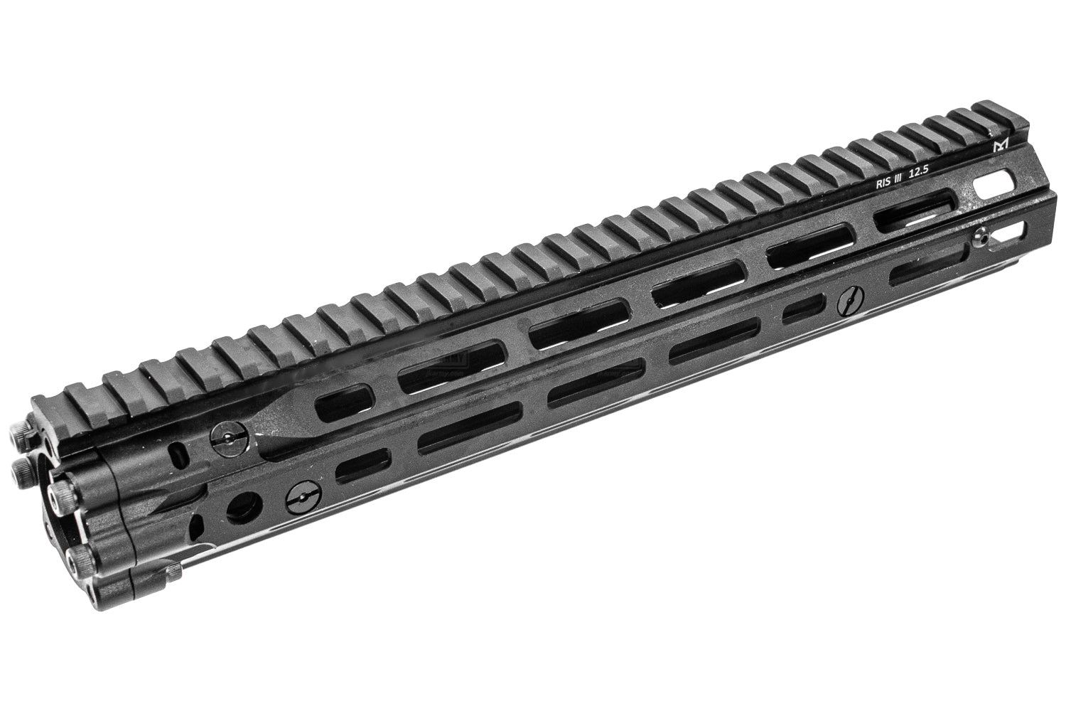 MF DD Style RIS III 12.5" inch M-LOK Handguard Rail for M4 VFC / PTW / WA Airsoft ( Black )