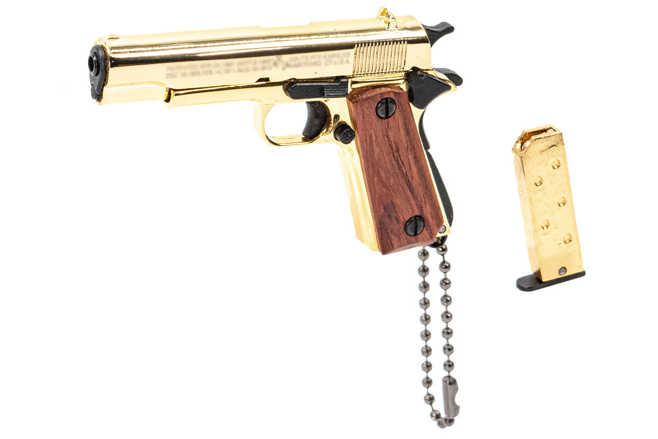 MF 1/3 Metal 1911 Dummy Keychain ( Gold )