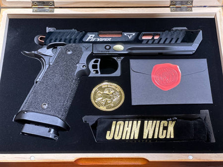 MF TTI Style JW John Wick Pistol Wood Case for TTI EMG / ARMY Pit Viper