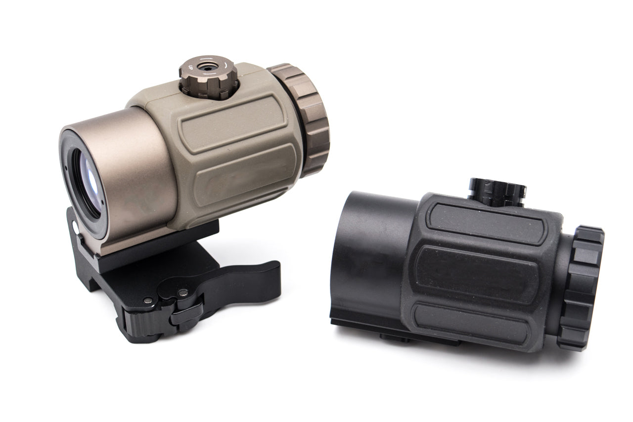 MF/EG 43 Style Magnifier 3X Morden Deluxe with Mount-Black