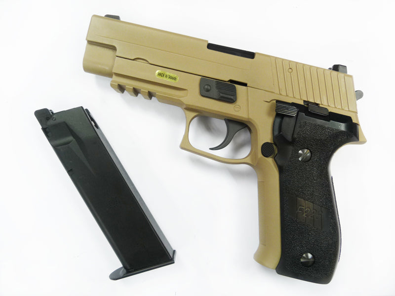 WE F226 MK25 Railed Full Metal GBB Pistol ( No Marking ) ( DE ) ( 226 P226)