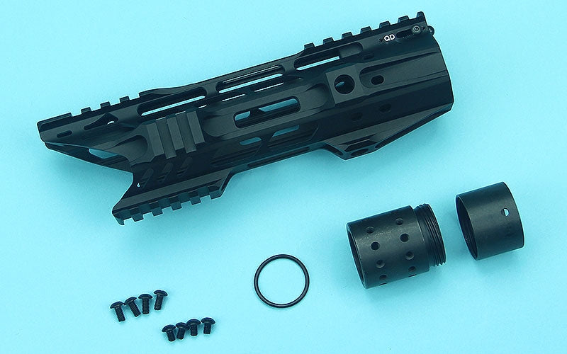 G&P Multi-Task Fore Change System 8 Inch Shark M-Lok Rail for G&P M.T.F.C. System -Grey