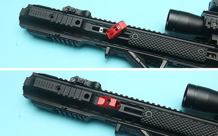 G&P Adjustable QD Sling Swivel for M-Lok / Keymod System-Red