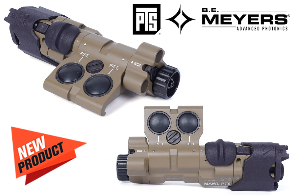 PTS B.E. Meyers MAWL-PTS Laser ( Black / DE ) ( MAWL Green & IR Laser )-Dark Earth ( DE )