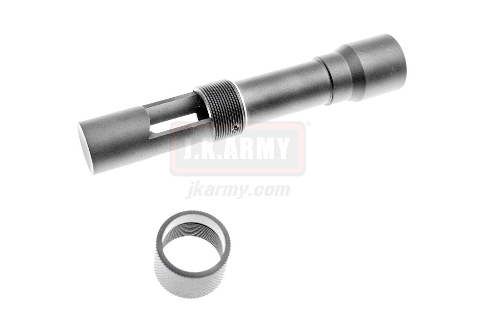 MWS OPS Style Flash Hider for Airsoft ( 14mm CCW )