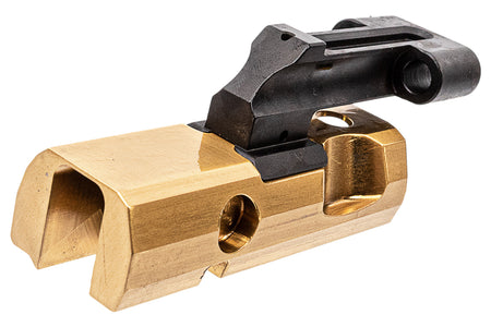 MWC CNC Steel Bolt Carrier BCG with Dust Cover For APFG MPX GBB Series ( PVD Gold )