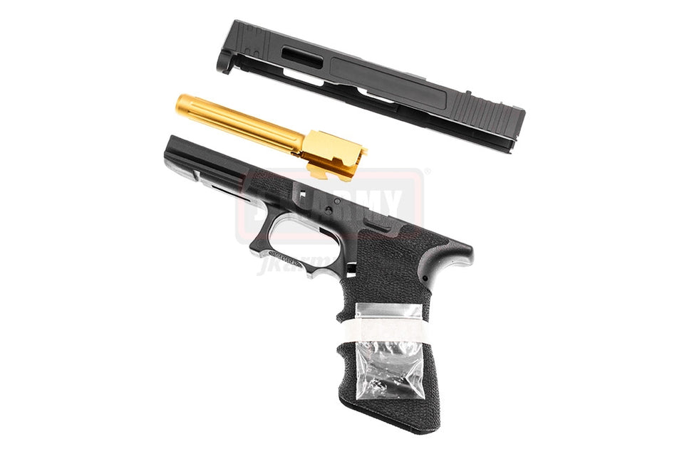 MWC SA* COS* Style 17 RMR Slide Combat Kit Set for TM Model G17 ( Black - Limited Edition )