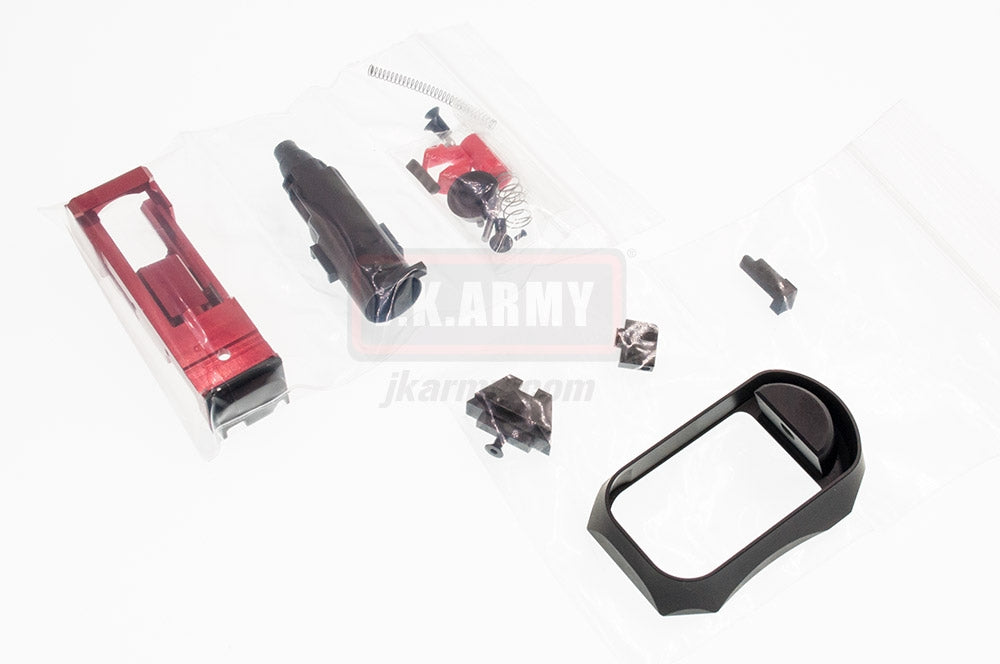 MWC SA* COS* Style 17 RMR Slide Combat Kit Set for TM Model G17 ( Black - Limited Edition )