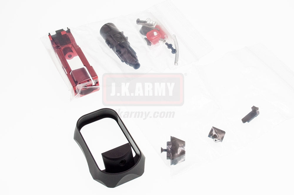 MWC SA* COS* Style 17 RMR Slide Combat Kit Set for TM Model G17 ( Black - Limited Edition )