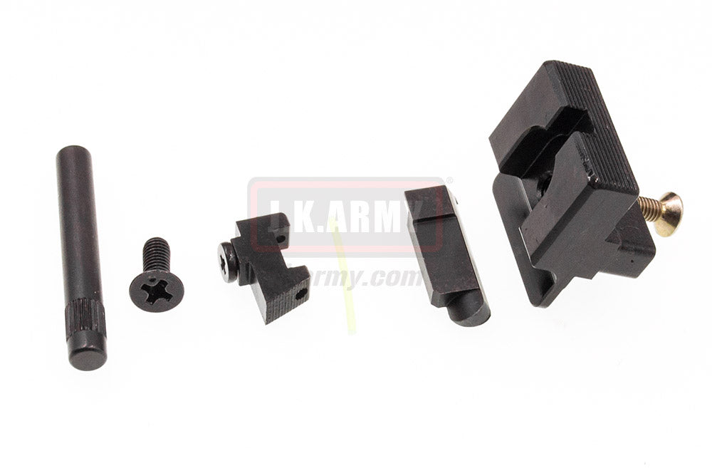 MWC T Style Model 34 JW2 Steel Slide Deluxe Combat Kit Set ( Black - Limited Edition ) ( JOHNWICK Style )