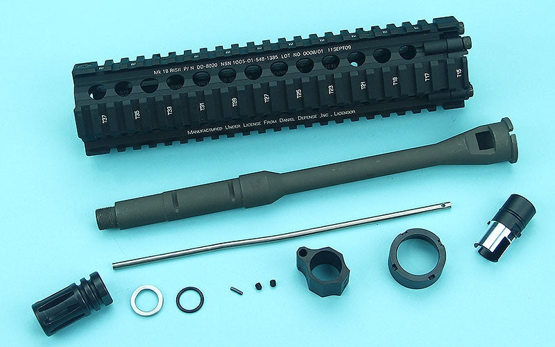 G&P DD MK18 Front Set for MWS 9.5 inch ( BK )