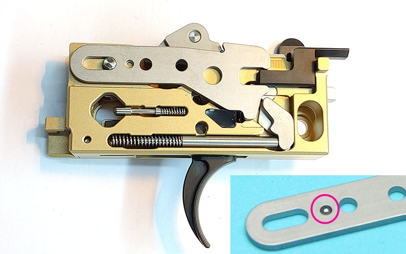 G&P Marui MWS Stainless Steel Bolt Stopper Upgrade Kit