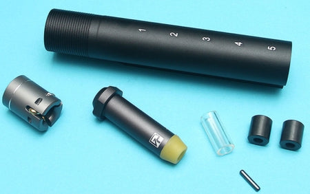 G&P GBB Roller Bolt w/ Marui MWS 5 Position Buffer Tube Set