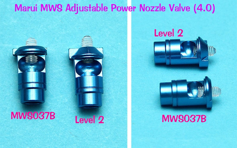 G&P CNC Adjustable Power Nozzle Valve for Marui MWS ( Level 2 ) ( 4.0 )