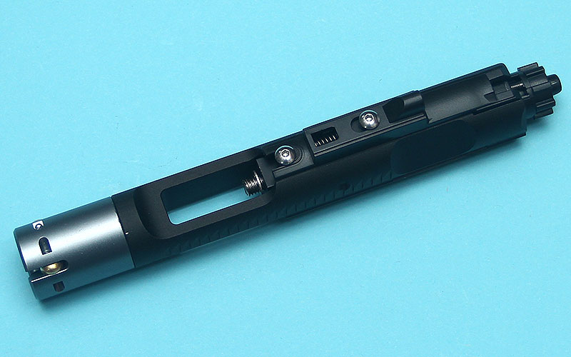 G&P MWS Forged Aluminum Complete 4-6 Bolt Carrier Group Set ( Black ) ( For TM MWS Buffer Tube )