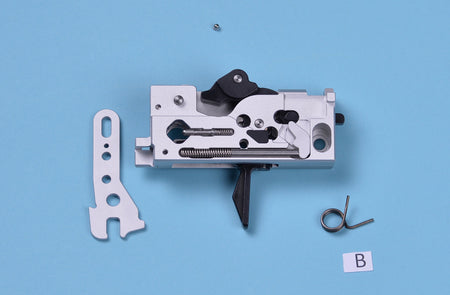 G&P CNC MWS Drop-in Flat Trigger Box Set for Marui TM M4 MWS GBB Series