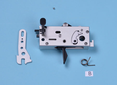 G&P CNC MWS Drop-in Flat Trigger Box Set with Bolt Release for Marui TM M4 MWS GBB Series