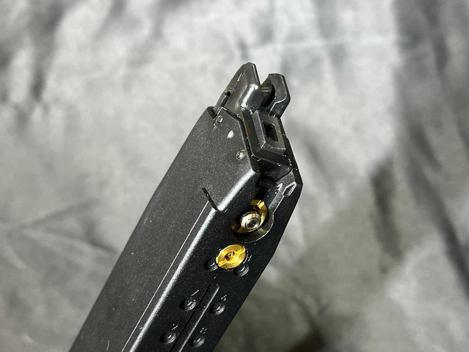 Maruyama SCW-9 PRO-G GBB / VFC Glock 18C 50 Rds Gas Magazine ( G18 Long Mag )